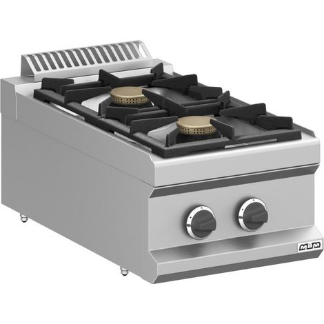 Réchaud à gaz - 2 feux - 2x5,5 kW - Arilex