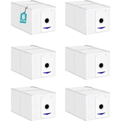 Lot de 6 Sacs d'aspirateur Compatible avec T30S/T30S PRO/T30 OMNI/T30 PRO OMNI,- (1/4)