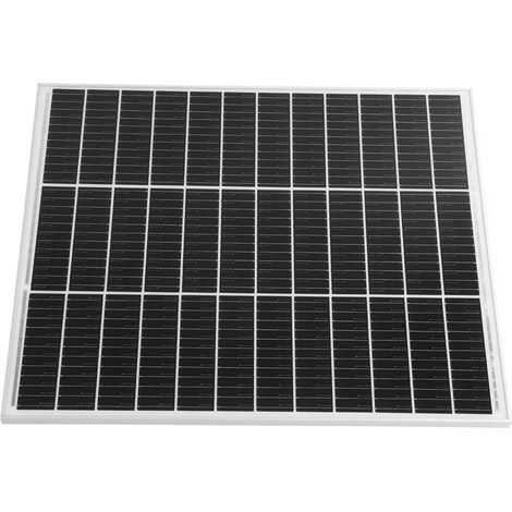 Panneau solaire 80W 18V monocristallin étanche haute efficacité avec régulateur de charge pour camping-car bateau remorque (1/5)