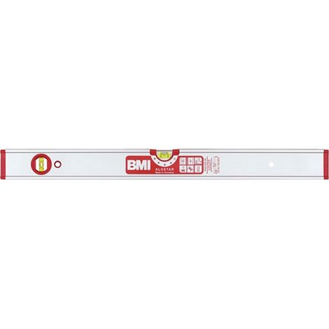 Livella BMI ALUSTAR 30cm alluminio argento ± 0,5 mm/m - 694030 E (1/3)