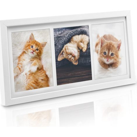 Cadre photo Galeria pour 3 photos, 13x18cm, blanc