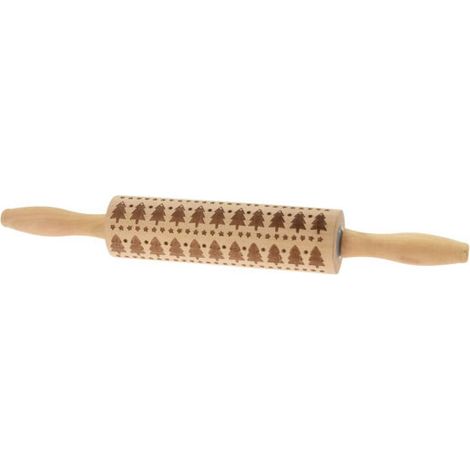 Rouleau à pâtisserie en bois à motif, Ø 5 cm (1/5)