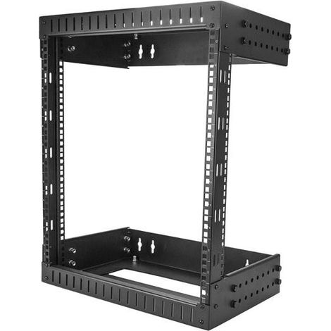 Startech Wand Rack 12U offenes Stahlgestell