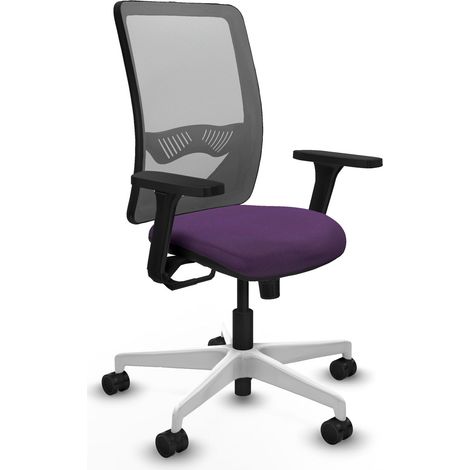 Chaise de bureau piqueras y crespo Zulema noir mousse haute densité (1/2)