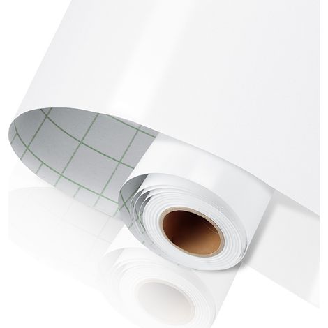 Randaco Vinilo PVC autoadhesivo blanco para muebles cocina
