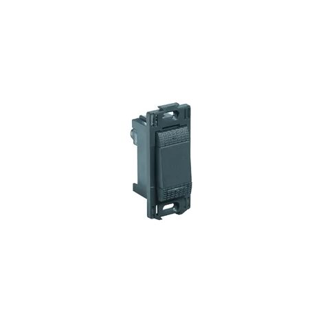 Arnould 20101 - Interrupteur Va-et-vient 1 Module - living by bticino - Gris anthracite