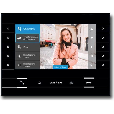 FUTURA IP BK Vidéophone mains-libres CAME 62100570 (1/3)