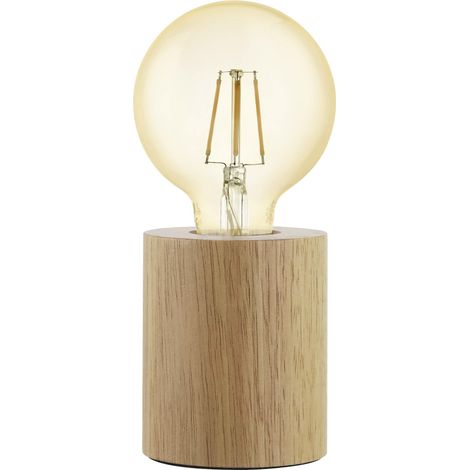 Eglo Tischlampe Turialdo 10 x 8,5 cm braun (1/2)