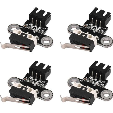 4x Mechanischer Endschalter für 3D-Drucker, horizontaler Endschalter für Reprap Ramps 1.4 (DIY) (1/5)