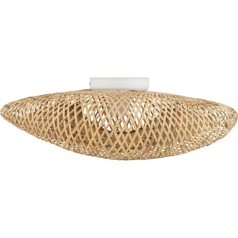 Plafonnier bambou scandinave E27 50cm Havana Nowodvorski (1/5)