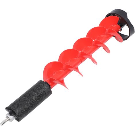 Kit de tarière à glace 28 pouces, perceuse en Nylon, coupe-acier, diamètre de coupe 6 pouces avec positionneur (1/5)