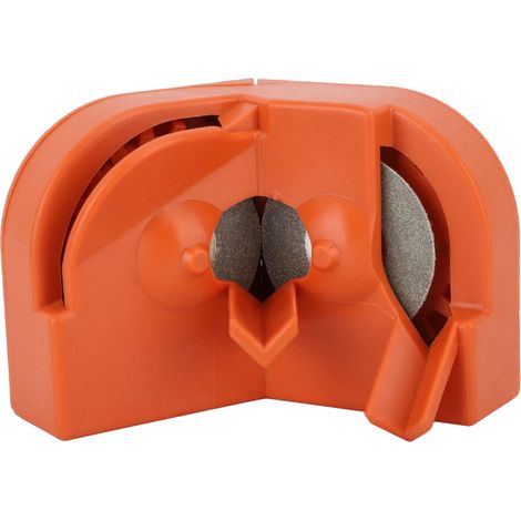 Affûteuse de forets électrique multifonction portable pour tous types de forets, outil d'affûtage pour acier trempé, carbure, torsadée, orange cobalt (1/5)