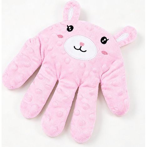 Aide au sommeil pour bébé – Main apaisante automatique avec tapotement doux – Appareil rechargeable chauffant et facile à nettoyer – Pour berceau poussette et lit de voyage – Rose (1/5)