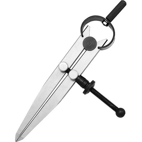 [JAMAIS UTILISÉ]Compas pour le travail du cuir, outil pour le cuir, jauge d'inclinaison, gabarit de traçage pour tiroirs métalliques (1/3)