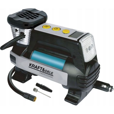 Compresseur de voiture LCD 12 V 250 W 6,9 bar 35 l/min Kraft&Dele (1/5)