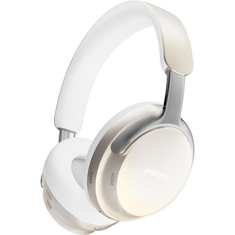 Écouteurs Bluetooth, écouteurs sans fil, prise en charge de l'audio spatial, réduction du bruit supra-auriculaire, microphone intégré et jusqu'à 24 heures d'autonomie (blanc1) (1/5)