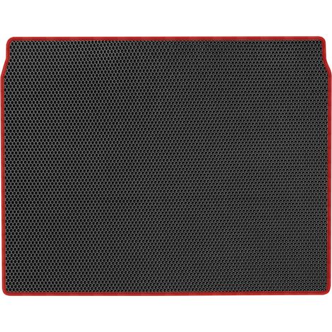 Alfombrilla maletero Fiat Doblo II Kombivan del 2010-2020 EVA, PANAL DE ABEJA - NEGRO (1/5)