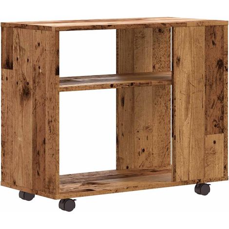 Maison Exclusive - Beistelltisch Altholz-Optik 70x35x55 cm Holzwe