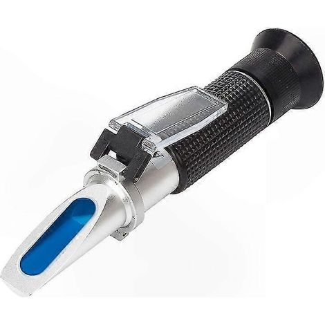 Tragbares, manuelles Salzgehalts-Refraktometer 0-28%, Präzisionsinstrument für Aquarium, Labor und Landwirtschaft, Direktablesung, wasserdicht und robust. (1/3)