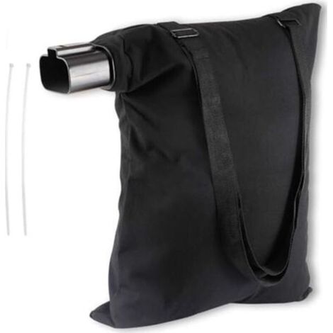 Ersatz-Staubsaugerbeutel für Black & Decker Laubbläser BV2900 und BV3100 – Baumwoll-Polyester-Mischgewebe, Reißverschluss unten, für Garten- und Hofreinigung (1/5)