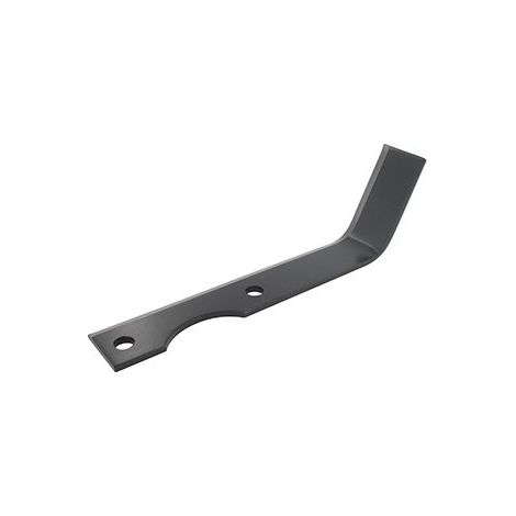 Cuchillo de fresas izquierdo para motocultor adaptable a Iseki - L: 240mm. Tipo escardador.