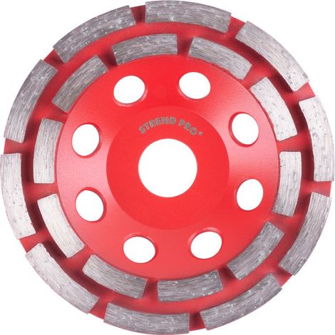 Scheibe Strend Pro Premium CGW22, 125 mm, 2rowsCup, Schleifscheibe, Diamant, für Beton, zweireihig (1/2)