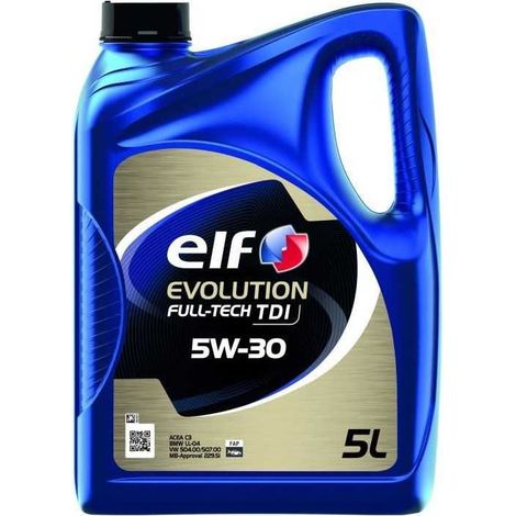 Aceite de motor - ELF - EVOLUTION FULL-TECH TDI 5W-30 - 5L