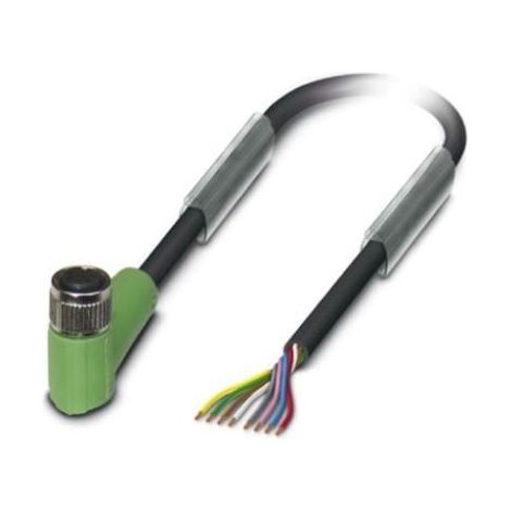 Câble d'actionneur Phoenix Contact 8 conducteurs , M8 Femelle, 10m ( Prix pour 1 )
