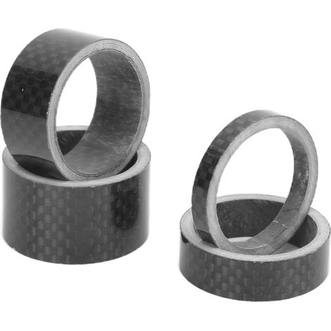 Rondelle de direction en carbone pour fourche avant 1,1" - Lot de 4, réduction des frottements (1/5)