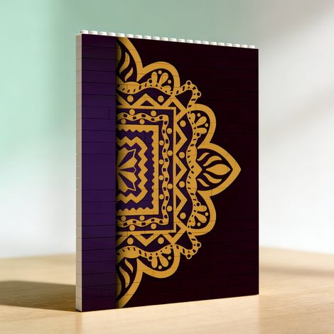 Cadre cadeau anniversaire en blocs, cadeau d’anniversaire pour couples (1/5)