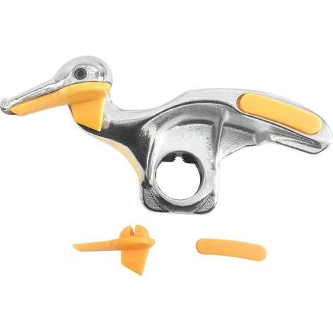 Changeur de Pneu de Voiture en Acier Inoxydable, Outil de démontage de tête de Canard de Montage de changeur de Pneu d'automobile,Acier moulé,30 mm (1/5)