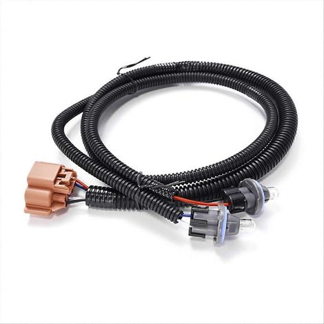 Kennzeichenbeleuchtung mit Anschlusskabel für Fahrzeuge, wasserdichte LED-Beleuchtung, Kfz-Ersatzset, Universalstecker, 12 V, Paar Kennzeichenleuchten. (1/5)