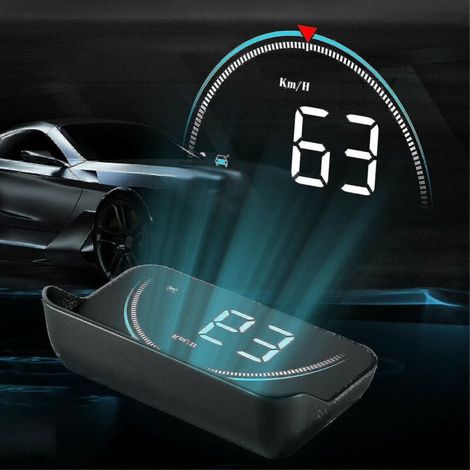 Affichage tête haute (HUD) OBD haute définition, projecteur portable pour voiture, écran universel pour voiture (1/5)