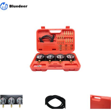 Testeur de synchronisation pour 4 carburateurs, appareil de test de synchronisation, montres de carburateur, montres synchronisées, voitures et motos (1/5)