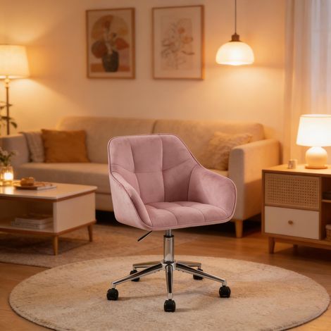 Chaise de salon, chaise de bureau à domicile, chaise de maquillage classique, chaise pivotante, chaise de bureau (chaise de bureau uniquement) (1/5)