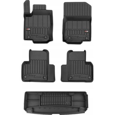 Juego de alfombrillas de goma 3D para Mercedes GLS X166 2015-2019