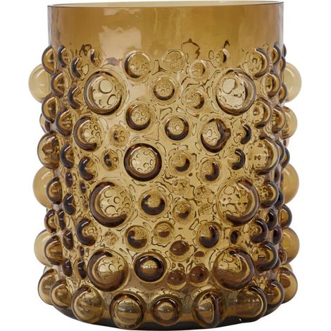 Vase en Mousse, Ambre. (1/2)