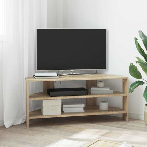 EckTVSchrank Sonoma-Eiche 102x40,5x45cm Holzwerkstoff