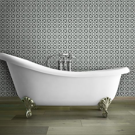 Sticker Mural Carrelage adhésif Cuisine Salle de Bain - 30 STICKERS CARRELAGES AZULEJOS AMÉDÉO - 30stickers10x10cm (1/5)