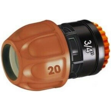 Claber Racord Hembra Ø 20mm Rosca 3/4" - 1/2" 90320
