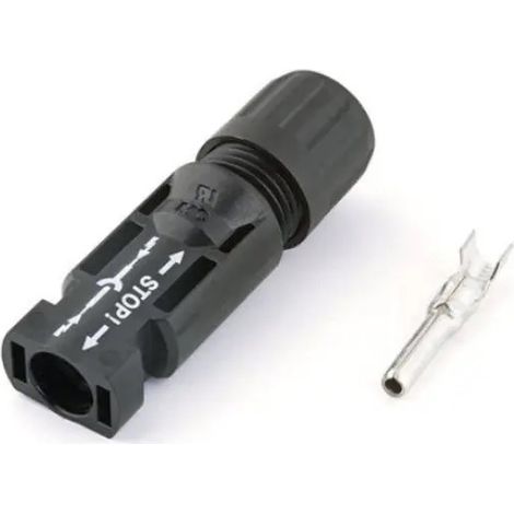 Conector Solar fotovoltaico Macho MC4