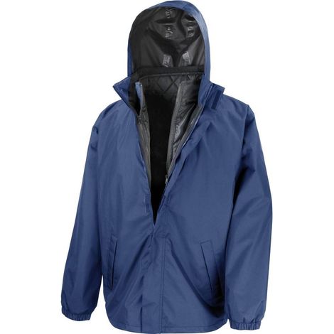 Parka de travail 3 en 1 Result R215X Bleu Marine L