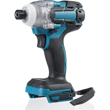 Perceuse-visseuse à percussion sans fil 18 V 520 N.m avec variateur de vitesse progressif, compatible avec les batteries 18 V. (1/5)