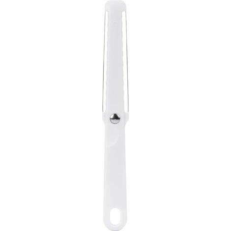 Couteau de beurre en plastique blanc 22.5cm outils de fromage de qualité alimentaire (1/5)