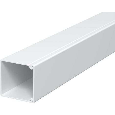 OBO Bettermann Vertr Wand+Deckenkanal 25x25mm,PVC WDK25025RW 2 Stk