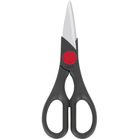 Zwilling Vielzweckschere 20cm Edelstahl schwarz mit rotem Punkt 43967-200-0 (1/3)