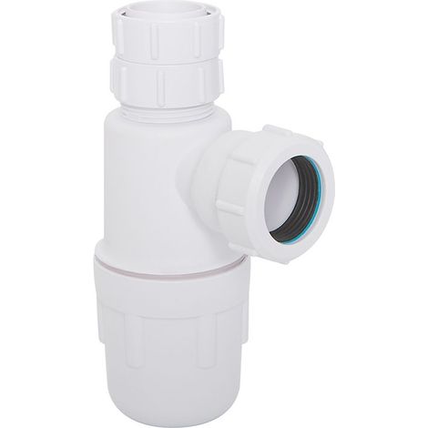 Milano Bathroom Plastic 1 1/4" Basin Bottle Trap (1/2)
