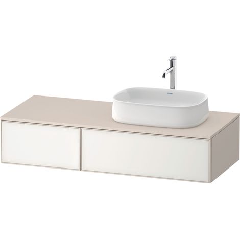 Duravit Zencha Meuble sous-lavabo avec console, 1300x550mm, 2