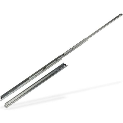 Rails glissière télescopique 2 pièces pour tiroir 550 mm