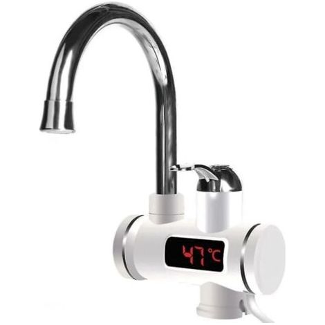 360 Chauffe-Eau Électrique Instantané Robinet Robinet Cuisine Chaleur Rapide Led Nouveau - Norme Européenne (1/5)